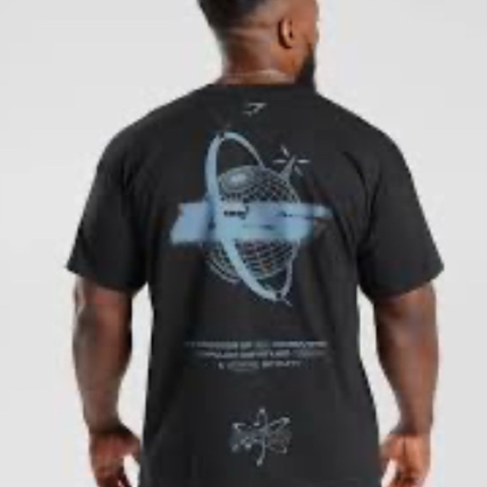 Gymshark Intergalactic Oversized T-Shirt Size Large SOLD OUT Brand New